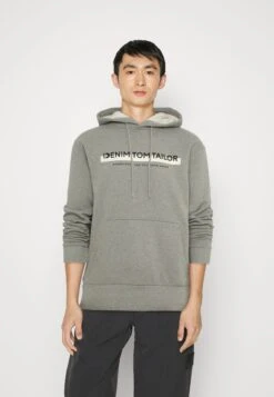 TOM TAILOR Denim FelpaGrey Heather Melange Uomo Maglieria E Felpe TO722S0GF-C11