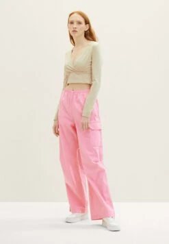 TOM TAILOR Denim Pantaloni CargoFresh Pink Donna Pantaloni TO721A0BM-J11 -Tom Tailor 190f203f9b8f4c3eb8d434b93d181521
