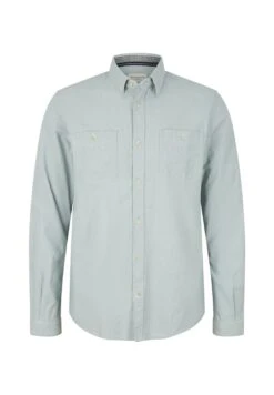 Tom Tailor Mit Aufgesetzten Brusttaschen - Camicia - Light Ice Blue Chambray -Tom Tailor 1927b0d2e81f4894960b96f39a15768b