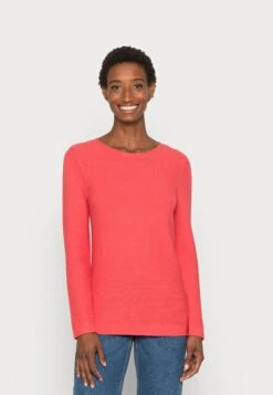 Tom Tailor Knit Jumper With Round NecklineMaglioneSmooth Papaya Red Donna Maglieria TO221I0IQ-G13
