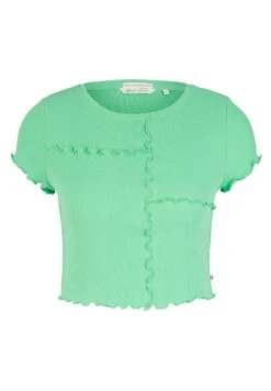 TOM TAILOR Denim Cropped Mit ZiernähtenT-Shirt Con StampaStrong Green Donna T-shirt E Top TO721D12T-M11 15 TOM TAILOR Denim Cropped Mit ZiernähtenT-Shirt Con StampaStrong Green Donna T-shirt E Top TO721D12T-M11 -Tom Tailor 197b15eca03749d790112eb2003c133b
