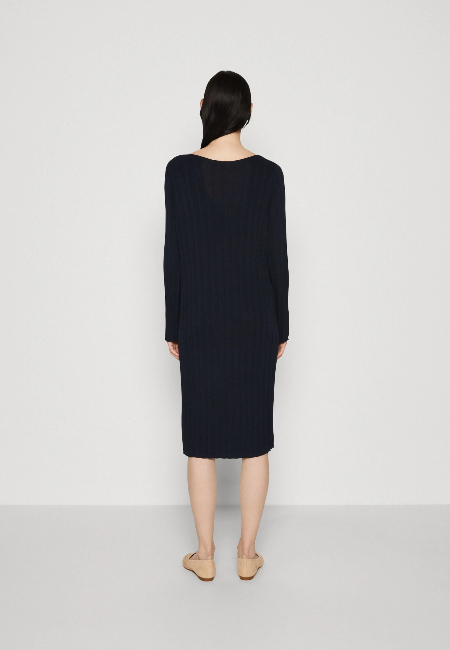 Tom Tailor Dress PlisseeAbito In MagliaSky Captain Blue Donna Vestiti TO221C0Q2-Q11 5 Tom Tailor Dress PlisseeAbito In MagliaSky Captain Blue Donna Vestiti TO221C0Q2-Q11 - immagine 3