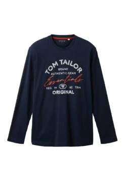 Tom Tailor Mit Logo PrintMaglietta A Manica LungaSky Captain Blue Uomo T-shirt E Polo TO222O1CC-K11 -Tom Tailor 1afe6442b1fe40208d62f9d4c6dd3f64