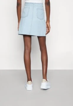 TOM TAILOR Denim Paperbag SkirtMinigonnaUsed Light Stone Blue Donna Gonne TO721B06X-K11 -Tom Tailor 1bd54885e41345e8866f89f4b5ff005d