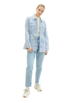Tom Tailor Im Utility-LookGiacca Di JeansDenim Offwhite Stripe Donna Giacche E Blazer TO221G0CY-A11 -Tom Tailor 1c70813c59bd4be78b3075cdc1af491e