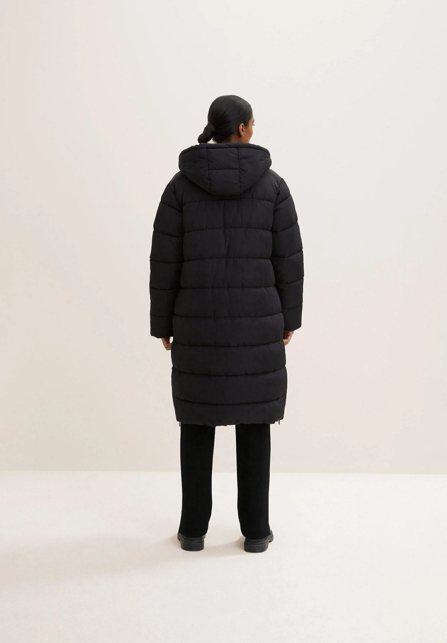 Tom Tailor Puffer Mit KapuzeCappotto InvernaleDeep Black Donna Cappotti TO221U086-Q11 5 Tom Tailor Puffer Mit KapuzeCappotto InvernaleDeep Black Donna Cappotti TO221U086-Q11 - immagine 3