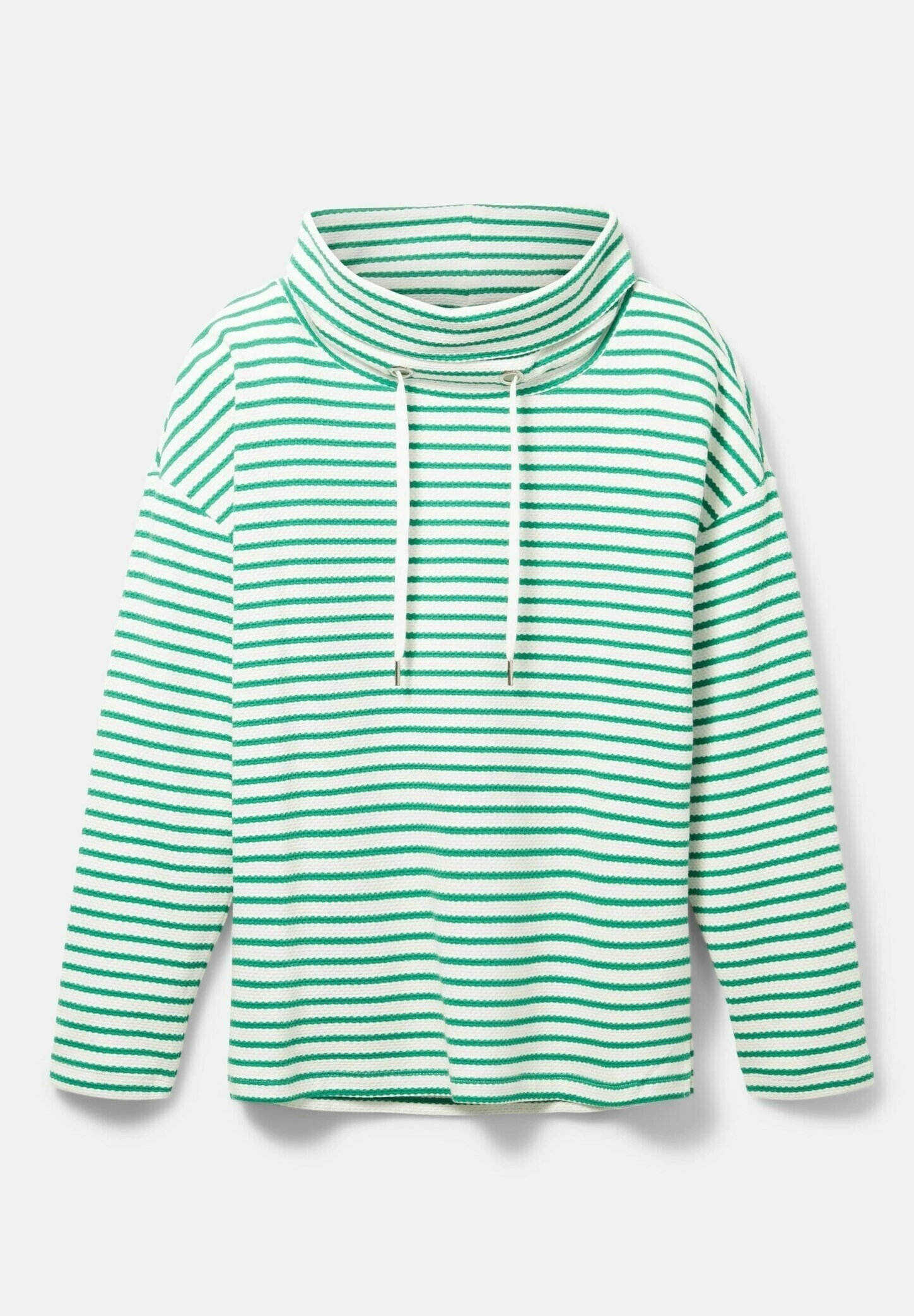 Tom Tailor StructureFelpaOff White Green Stripe Donna Felpe TO221J071-M11 9 Tom Tailor StructureFelpaOff White Green Stripe Donna Felpe TO221J071-M11 - immagine 7