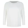Tom Tailor LangarmMaglietta A Manica LungaWhisper White Donna T-shirt E Top TO221D1HA-A11