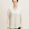 TOM TAILOR Denim Lange CamiciaCloud Grey Melange Donna Camicie E Bluse TO721E0NW-B11