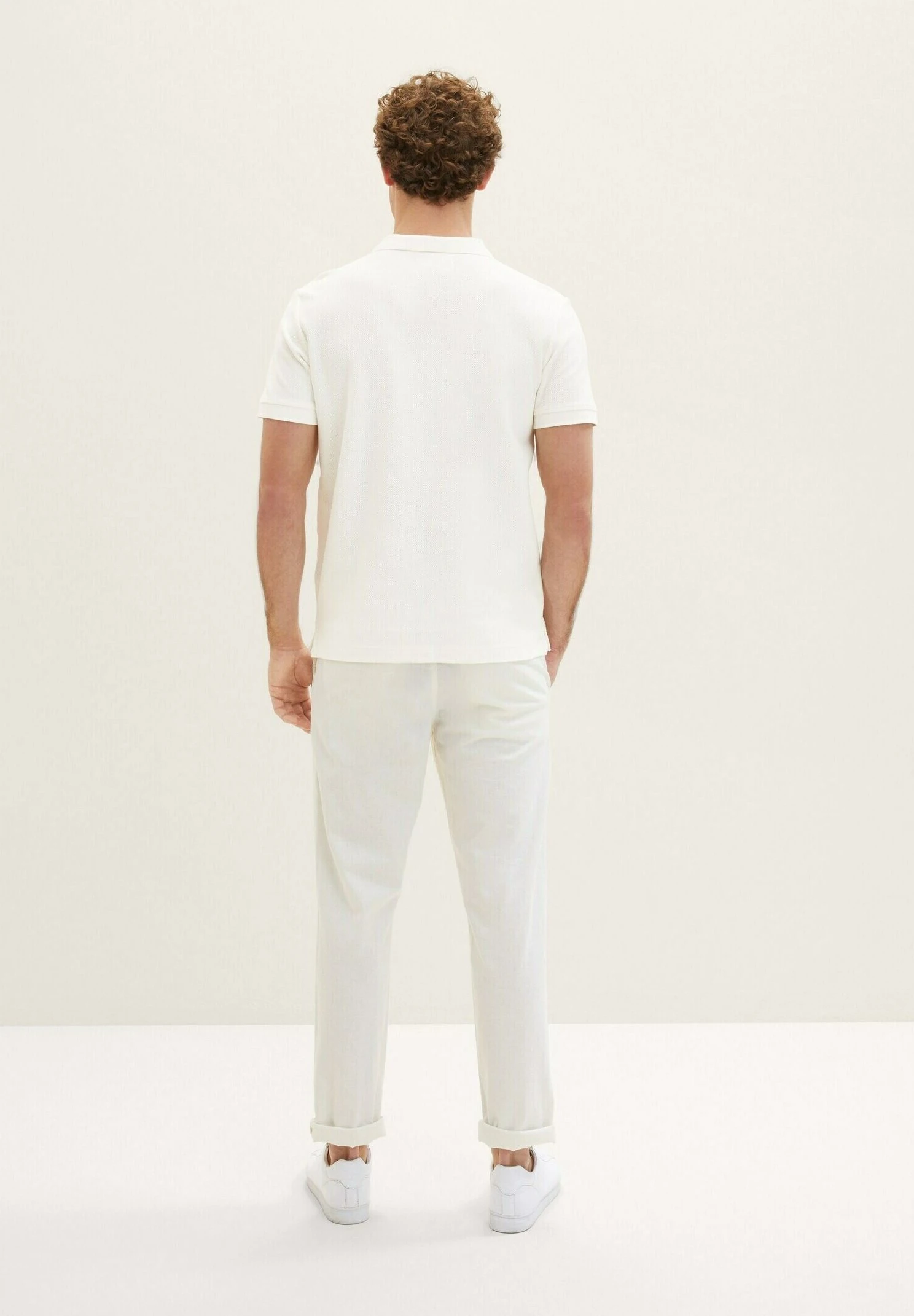Tom Tailor Mit StrukturPoloOff White Uomo T-shirt E Polo TO222P0DG-A11 5 Tom Tailor Mit StrukturPoloOff White Uomo T-shirt E Polo TO222P0DG-A11 - immagine 3