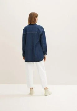 TOM TAILOR Denim Regular Fit Giacca Di JeansUsed Dark Stone Blue Denim Donna Giacche E Blazer TO721G06F-K11 -Tom Tailor 1f7fc19108a94ecf8bd20657d3b8a0a7