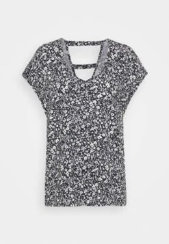 TOM TAILOR Denim V Neck T-Shirt Con StampaBlue Donna T-shirt E Top TO721E0K8-K11