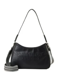 Tom Tailor Baguette Mit Logo - Borsa A Mano - Schwarz Black