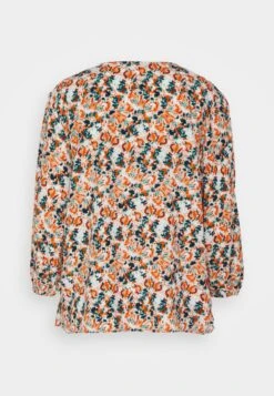 Tom Tailor Printed V-Neck BlouseCamicettaSmall Grey Donna Camicie E Bluse TO221E157-T11 -Tom Tailor 21f9aed2b4ae48d1b60654f30893e59e