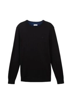 Tom Tailor Basic Crew Neck - Maglione - Black 12 Tom Tailor Basic Crew Neck - Maglione - Black -Tom Tailor 2207dd1980bf42e7b14fd7d61c87d48b