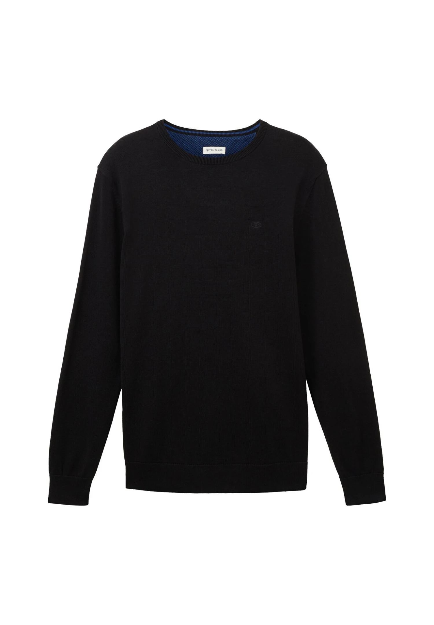 Tom Tailor Basic Crew Neck - Maglione - Black 7 Tom Tailor Basic Crew Neck - Maglione - Black - immagine 5