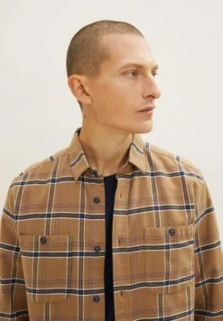 Tom Tailor CamiciaOtter Brown Colorful Check Uomo Camicie TO222D0YV-O11 -Tom Tailor 2211742161114d2da3eda4c79922f773