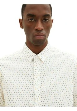 Tom Tailor GemustertesCamiciaOff White Geometric Design Uomo Camicie TO222D0ZX-A11 12 Tom Tailor GemustertesCamiciaOff White Geometric Design Uomo Camicie TO222D0ZX-A11 -Tom Tailor 2227497daaf549bfaa4caec8d5063d23