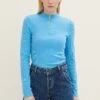 TOM TAILOR Denim Troyer MaglioneRainy Sky Blue Donna Maglieria TO721D11J-K11 -Tom Tailor 22b81df0ba8045db944d98b6b3d01e13