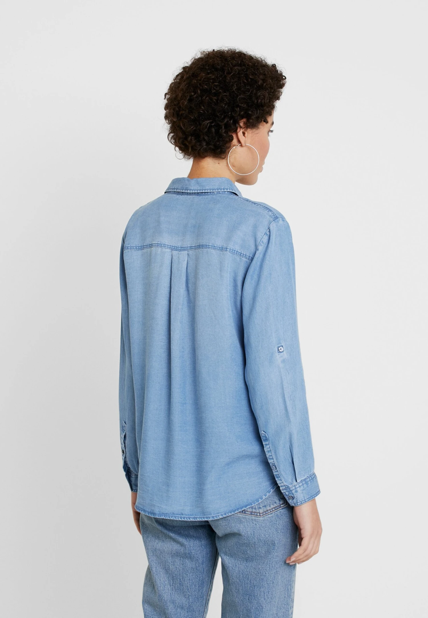 Tom Tailor BlouseCamiciaBlue Denim Donna Camicie E Bluse TO221E0S1-K11 5 Tom Tailor BlouseCamiciaBlue Denim Donna Camicie E Bluse TO221E0S1-K11 - immagine 3