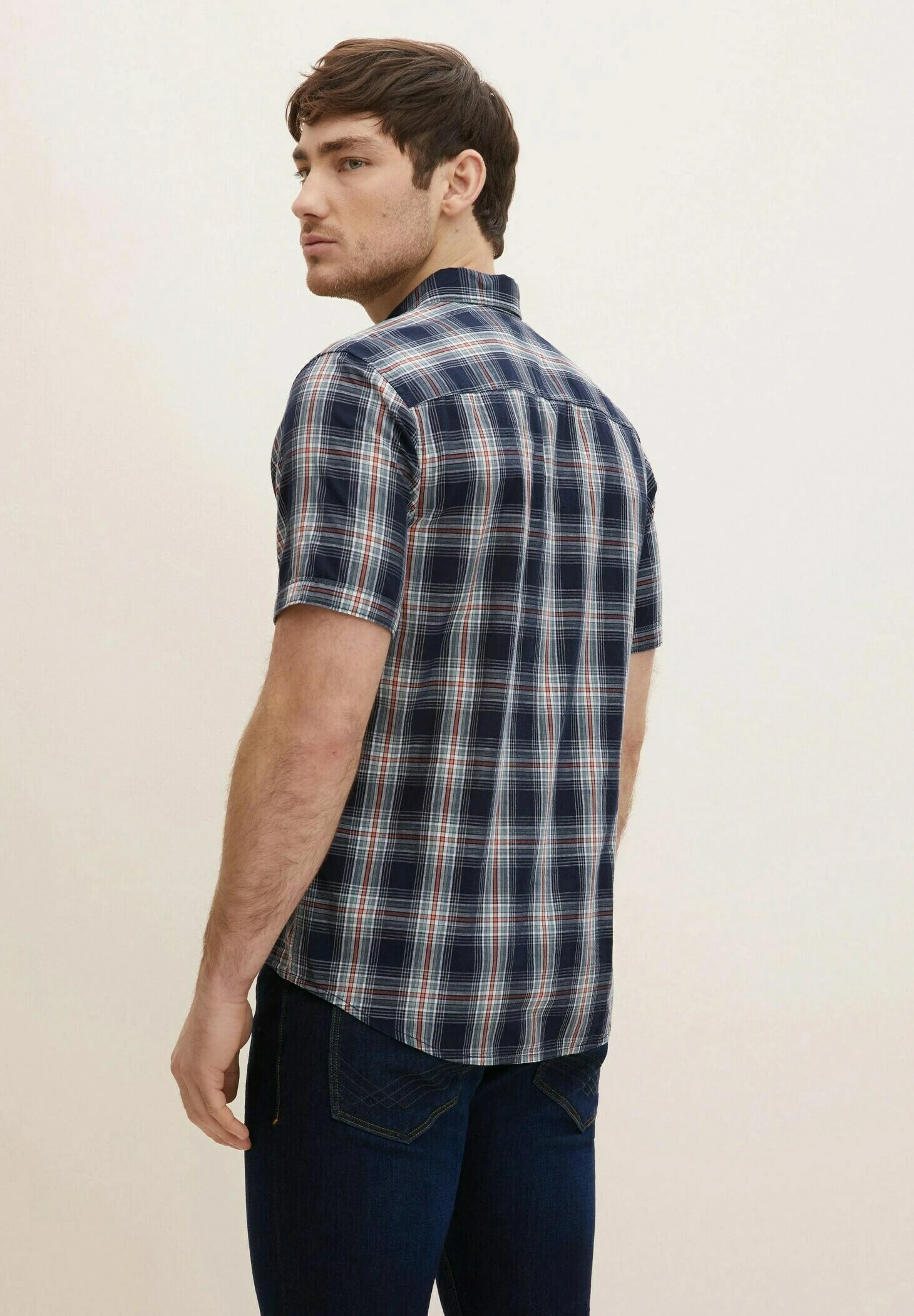 Tom Tailor CamiciaNavyBaseColorfulCheck Uomo Camicie TO222D0W0-K11 5 Tom Tailor CamiciaNavyBaseColorfulCheck Uomo Camicie TO222D0W0-K11 - immagine 3