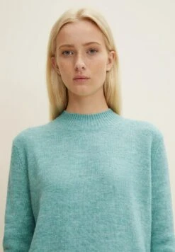 TOM TAILOR Denim Mit StehMaglioneReef Blue Melange Donna Maglieria TO721I0KH-K11 -Tom Tailor 23216b588946457597ee46be7bf0e9c0