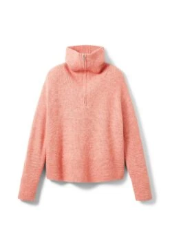 TOM TAILOR Denim Mit Troyer Kragen MaglionePeach Pink Melange Donna Maglieria TO721D12A-J11 18 TOM TAILOR Denim Mit Troyer Kragen MaglionePeach Pink Melange Donna Maglieria TO721D12A-J11 -Tom Tailor 235316a58c7c4e8c975e25c387c10846