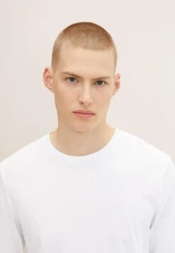 TOM TAILOR Denim LangarmMaglietta A Manica LungaWhite Uomo T-shirt E Polo TO722O18W-A11 11 TOM TAILOR Denim LangarmMaglietta A Manica LungaWhite Uomo T-shirt E Polo TO722O18W-A11 -Tom Tailor 23a781c83d174446a38dc566d26de035