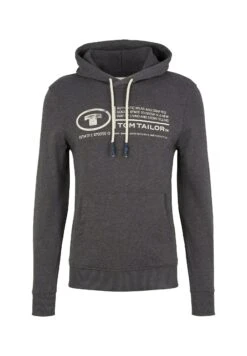 Tom Tailor Mit LogoFelpa Con CappuccioDark Grey Melange Uomo Maglieria E Felpe TO222S0GL-C11 -Tom Tailor 2409809e2e4643d9a1886604394a9a3b