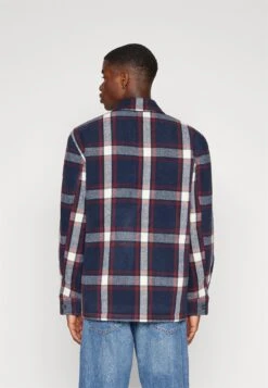 Tom Tailor Padded JacketGiacca Da Mezza StagioneNavy Red White Check Uomo Giacche TO222T0DW-K11 -Tom Tailor 24eeed48f34546e29919f036aa86cdd0