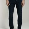Tom Tailor MarvinJeans A SigarettaDark-Blue Denim Uomo Jeans TO222G08Q-K11 -Tom Tailor 24f006997c8f4c3fa5be07e65f2e8b9d