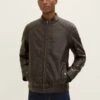 Tom Tailor Giacca In SimilpelleEspresso Brown Fake Leather Uomo Giacche TO222T08V-O12