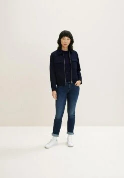 Tom Tailor Alexa Jeans Slim Fit Dark Blue Denim Donna Jeans TO221N0F0-K11