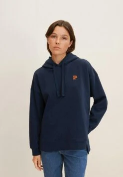 TOM TAILOR Denim Felpa Con CappuccioSky Captain Blue Donna Felpe TO721J0CV-K11