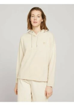 Tom Tailor Felpa Con CappuccioLight Brown Donna Felpe TO221J08L-O11