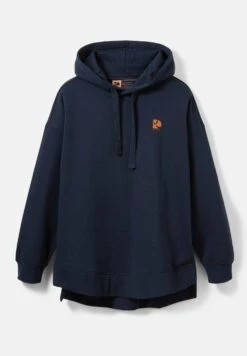 TOM TAILOR Denim Felpa Con CappuccioSky Captain Blue Donna Felpe TO721J0CV-K11 -Tom Tailor 26972cabb1a14292b15f718ecd7e2c08