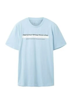 TOM TAILOR Denim T-Shirt Con StampaWashed Out Middle Blue Uomo T-shirt E Polo TO722O1AK-K12 -Tom Tailor 26a7726cd4134bb79d62b0f5c51395bb