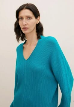 Tom Tailor MaglioneTeal Blue Donna Maglieria TO221I0S0-P11 -Tom Tailor 28298a7cc27d4478b40b9df04b6992dd