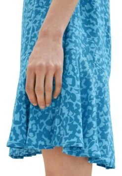 Tom Tailor VolantVestito EstivoBlue Geo Design Donna Vestiti TO221C0QH-K11 -Tom Tailor 28439fd330fd48e4ae1806e10202159d