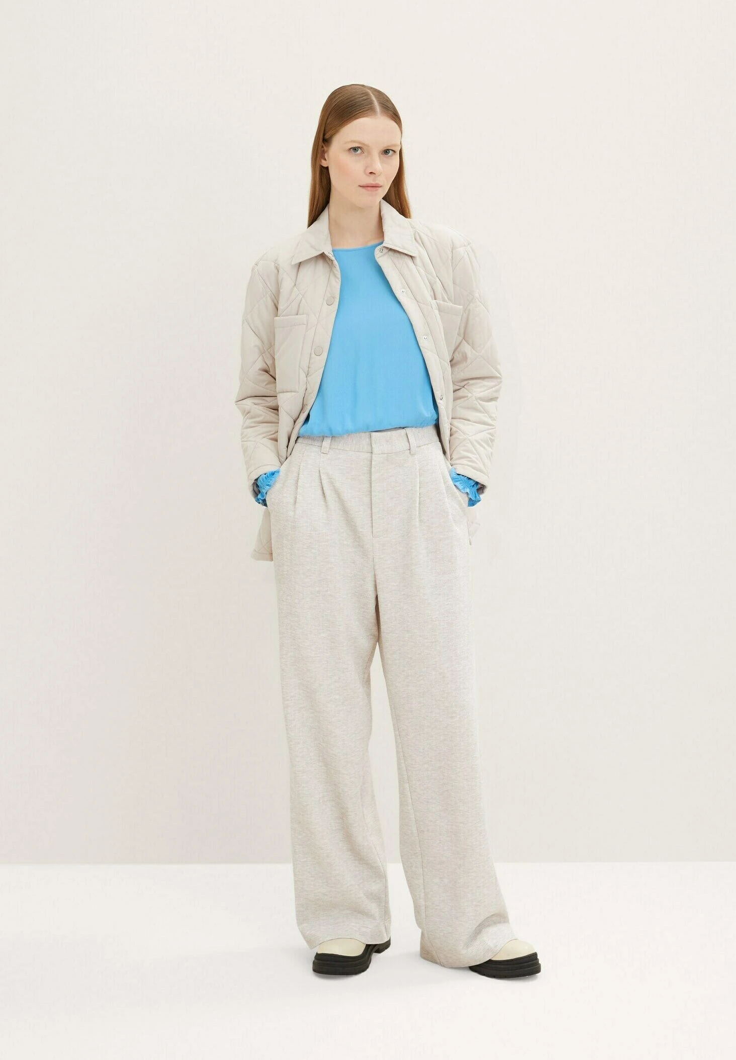 TOM TAILOR Denim Mit RückenschlitzCamicettaRainy Sky Blue Donna Camicie E Bluse TO721E0OB-K11 4 TOM TAILOR Denim Mit RückenschlitzCamicettaRainy Sky Blue Donna Camicie E Bluse TO721E0OB-K11 - immagine 2