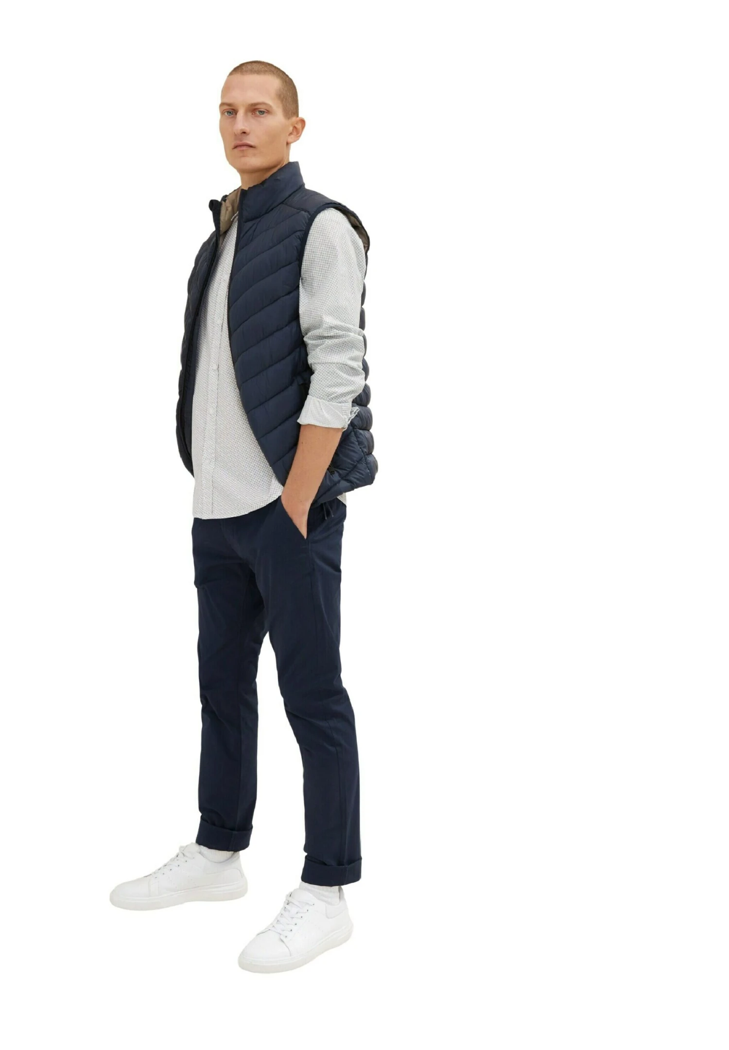 Tom Tailor Mit Allover-Print CamiciaWeiß Uomo Camicie TO222D0XM-A13 4 Tom Tailor Mit Allover-Print CamiciaWeiß Uomo Camicie TO222D0XM-A13 - immagine 2