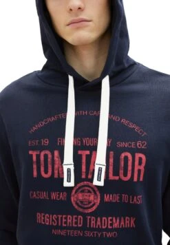 Tom Tailor Mit PrintFelpa Con CappuccioSky Captain Blue Uomo Maglieria E Felpe TO222S0H9-K11 -Tom Tailor 29bc17cbb81b4a028c68baed7d646cc0