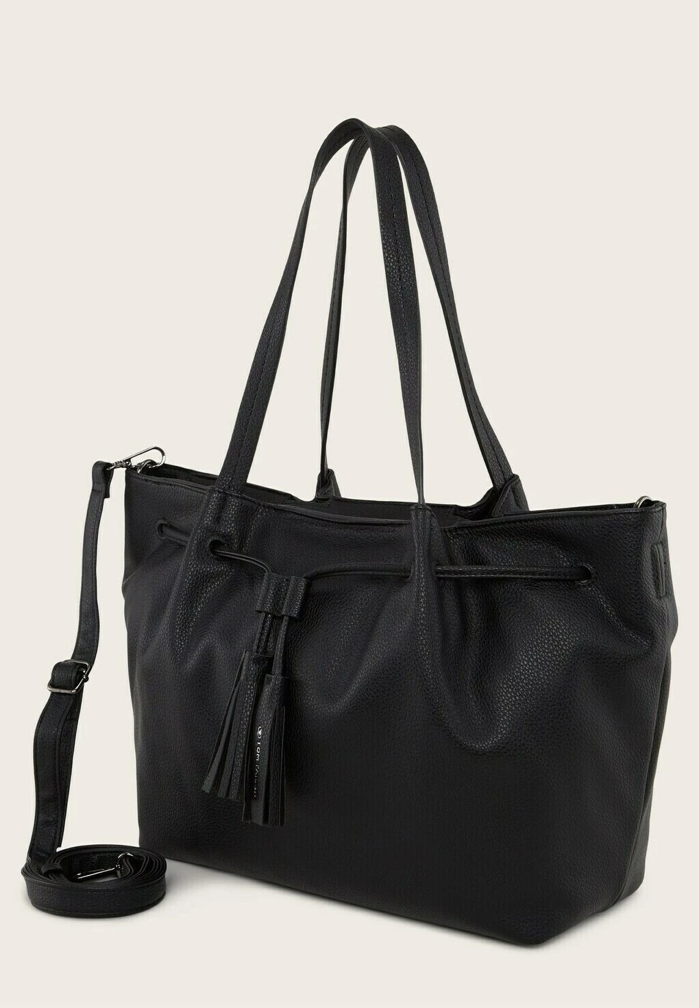 Tom Tailor Camilla Zip Shopper L - Shopping Bag - Schwarz Black 7 Tom Tailor Camilla Zip Shopper L - Shopping Bag - Schwarz Black - immagine 5