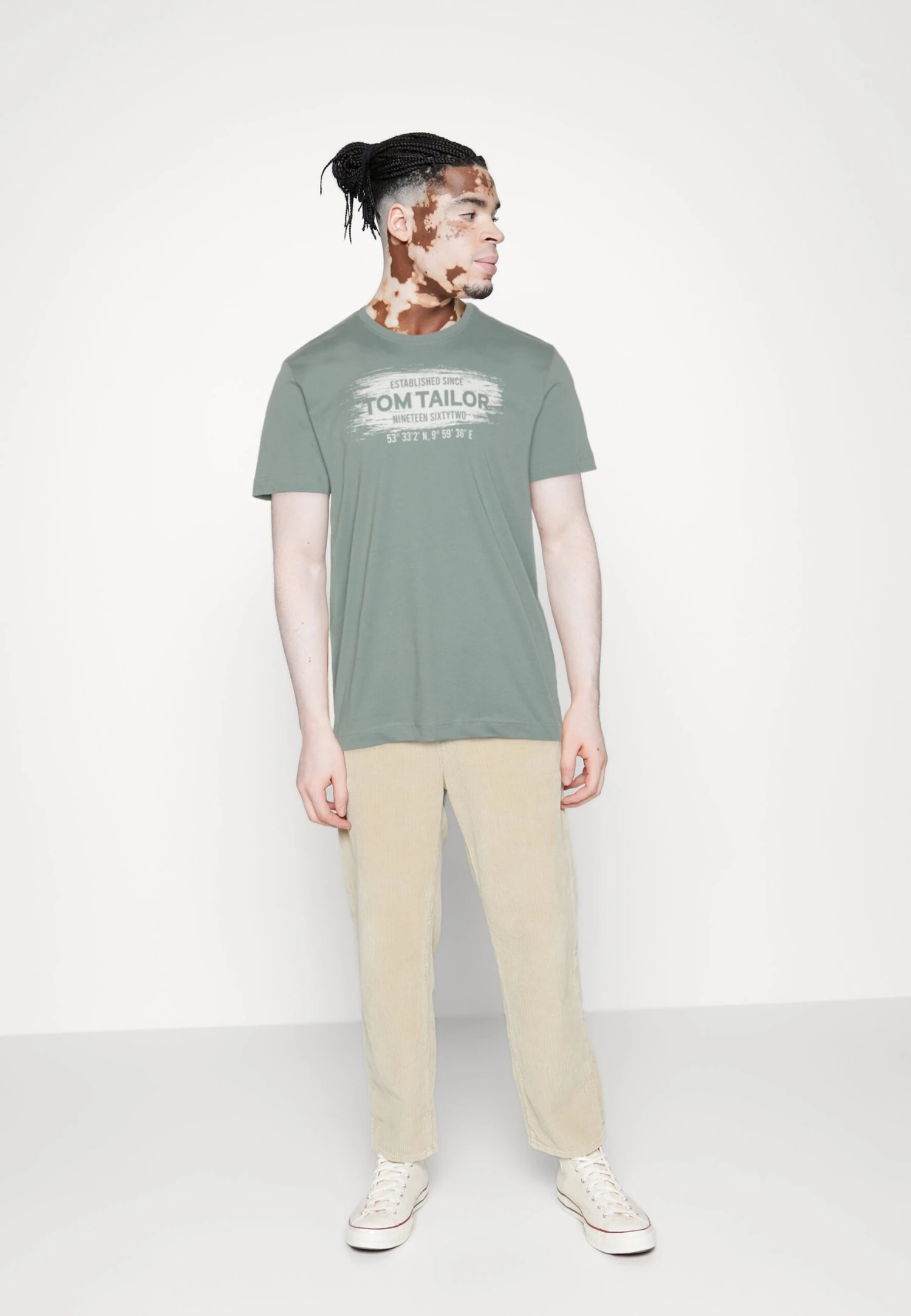 Tom Tailor Printed LogoT-Shirt Con StampaLight Ice Blue Uomo T-shirt E Polo TO222O18K-K11 4 Tom Tailor Printed LogoT-Shirt Con StampaLight Ice Blue Uomo T-shirt E Polo TO222O18K-K11 - immagine 2