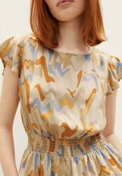 TOM TAILOR Denim Gemusterte CamicettaAbstract Neutral Print Donna Camicie E Bluse TO721E0OM-B11 -Tom Tailor 2c003d2f283b4e04800a9ea31eead635