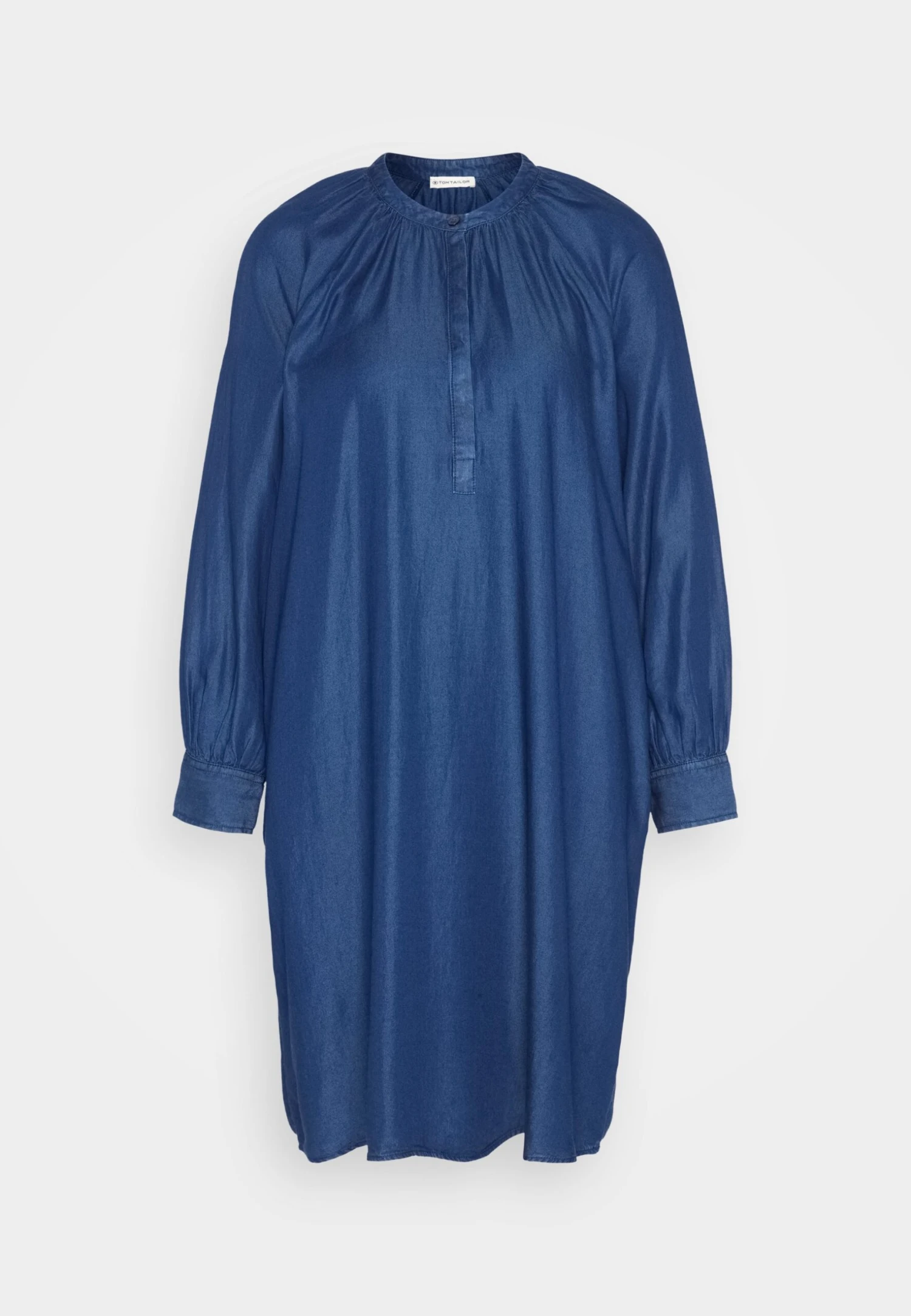 Tom Tailor Feminine DressVestito Di JeansClean Mid Stone Blue Denim Donna Vestiti TO221C0Q0-K11 7 Tom Tailor Feminine DressVestito Di JeansClean Mid Stone Blue Denim Donna Vestiti TO221C0Q0-K11 - immagine 5