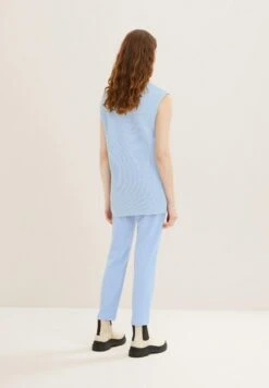 Tom Tailor In Melange-Optik - Top - Dreamy Blue Melange -Tom Tailor 2c204b37264a4bdd9852fce09ee85234