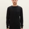 Tom Tailor Basic Crew Neck - Maglione - Black -Tom Tailor 2d8c97c36876480b8ea6824e00e48ccb