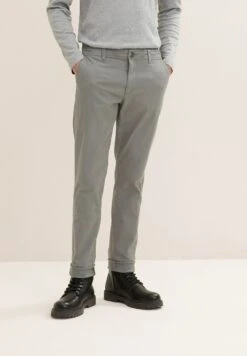 Tom Tailor Slim Cut Chinos - Chino - Castlerock Grey -Tom Tailor 2e267b08510e4122aa0d7a4ae764c1ac