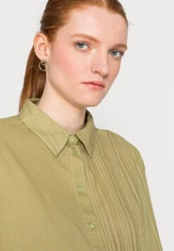 Tom Tailor Blouse Tonal Stripe MixCamicettaModerate Olive Donna Camicie E Bluse TO221E103-N11 -Tom Tailor 2ee6d1fa57974e609628d0d5a310686f